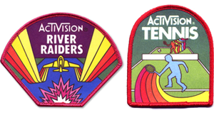 Activision Patches from 1980