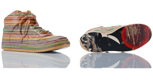Nike Dunks Skateboard Sculptures by Haroshi