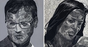 Karl Larson: Scratchboard Portraits