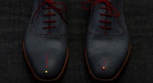“No Place Like Home” – GPS Shoes by Dominic Wilcox