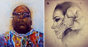 Deconstruction:  Art by Sam Rodriguez