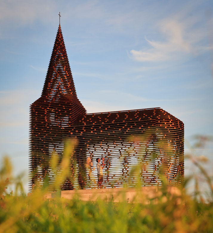 Transparent Church by Gijs Van Vaerenbergh