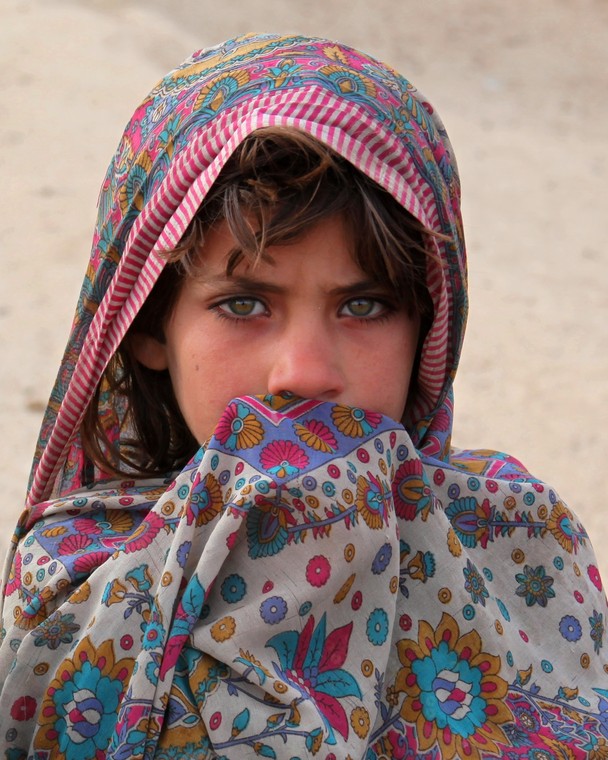 "Green Eyes" -Oz Kirkham - Khakrez, Afghanistan 