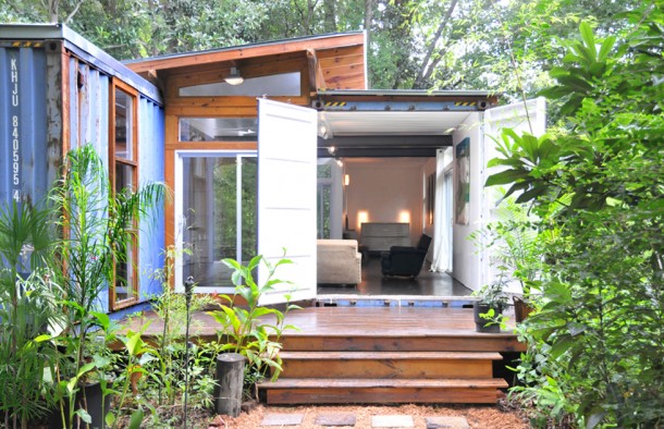 Shipping Container Home by Julio Garcia
